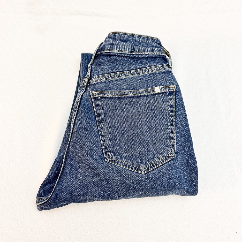 Everlane The Curvy Cheeky Jean Organic Cotton Denim Size 25 Crop